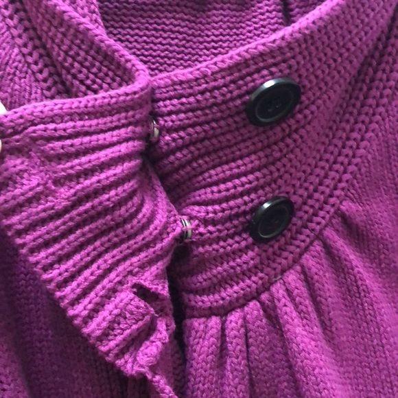❤️EUC Unlisted By Kenneth Cole Cardigan Woman Size XL Purple Pink Knitted - Picture 7 of 12